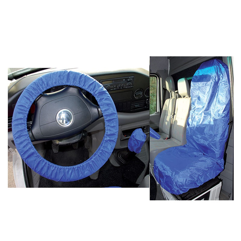 Set Coprisedile Coprivolante e Coprileva del Cambio Similpelle BGS66529 BIBA-RICAMBI