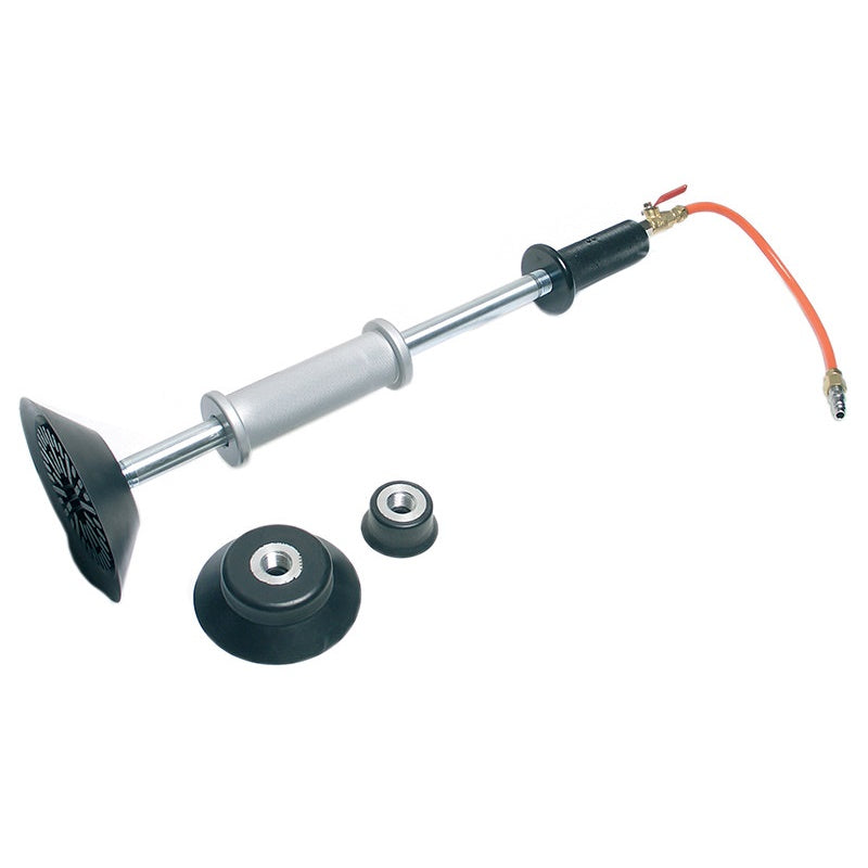 Set Pneumatico con 3 Ventose e Martello a Massa Battente per Ammaccature 1,4 Kg BGS68000 BIBA-RICAMBI