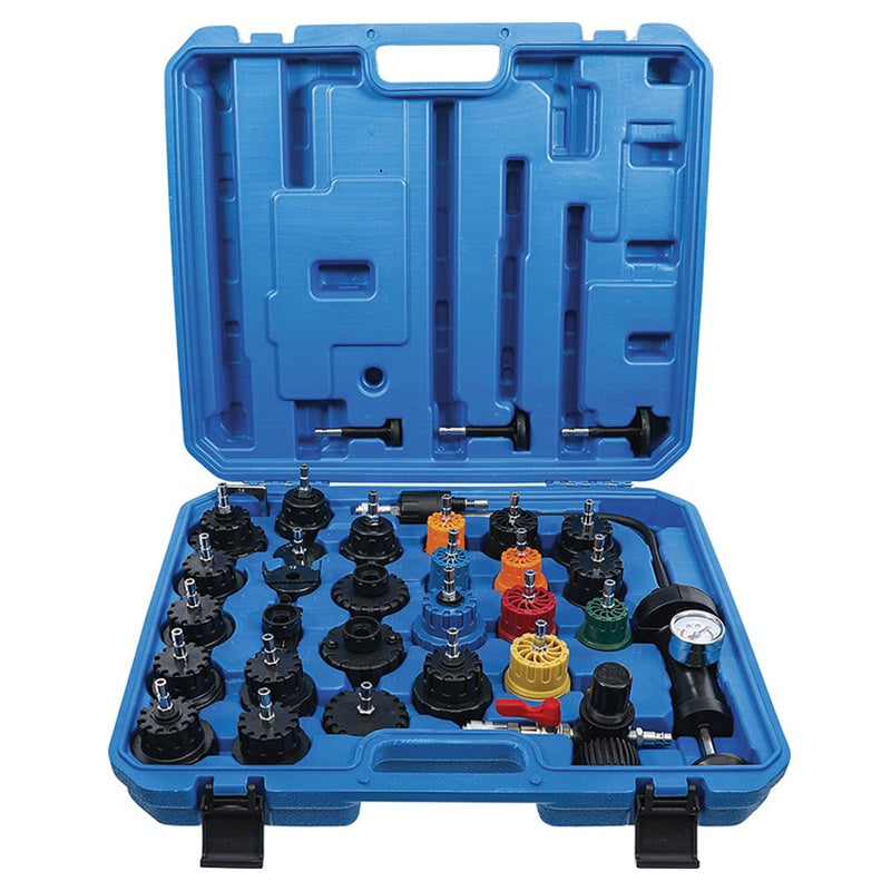 Set 32 Pezzi Tester per Pressione del Radiatore e dei Sistemi di Raffreddamento art.BGS6867 BIBA-RICAMBI
