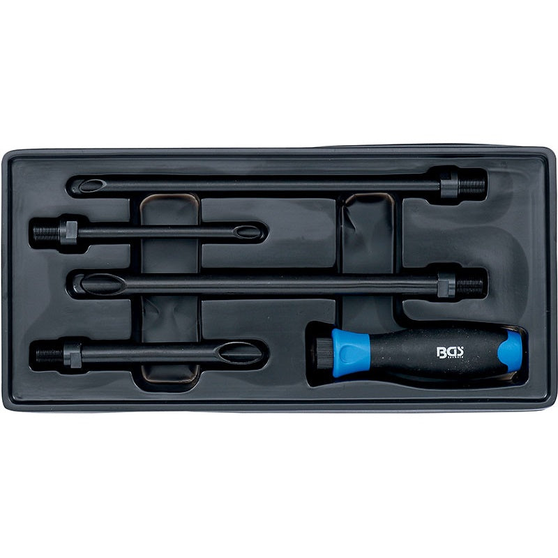 Set 4 Pz Punteruolo Perforatore Per Installazione Cavi BGS70017 BIBA-RICAMBI