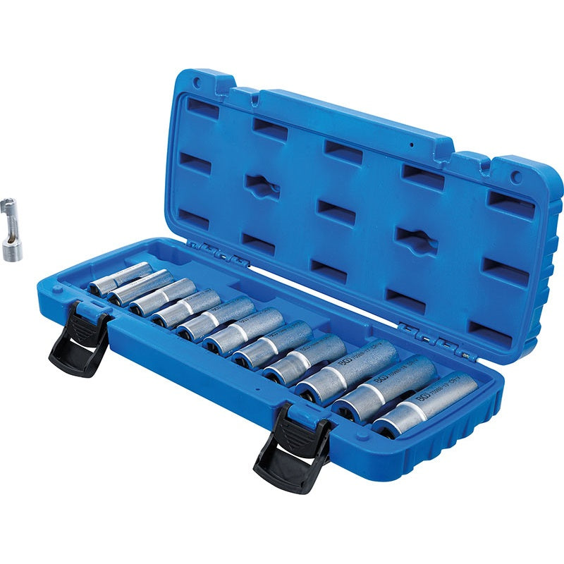 SET 12 PZ BUSSOLE SPECIALI SCANALATE ATTACCO 3/8” 5-19 MM ART.BGS70988 BIBA-RICAMBI
