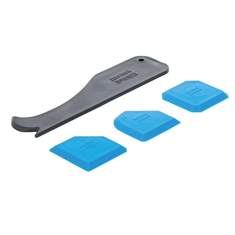 SET 4 PZ SPATOLE PER SILICONE ART.BGS85206 BIBA-RICAMBI