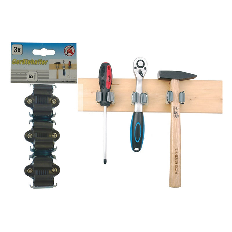 Set 3 Pezzi Portautensili art.BGS85801 BIBA-RICAMBI