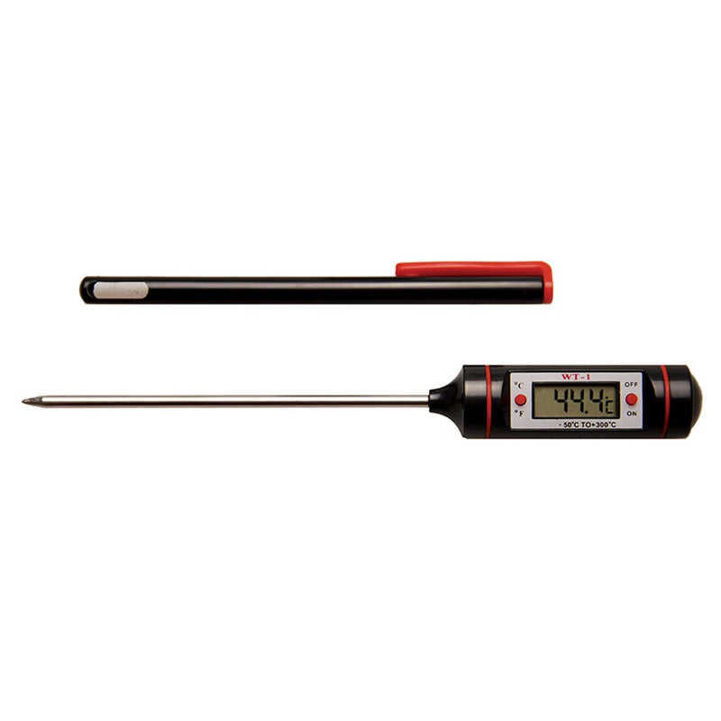 Termometro Digitale con Sonda Sensore in Acciaio Inox art.BGS8714 BIBA-RICAMBI