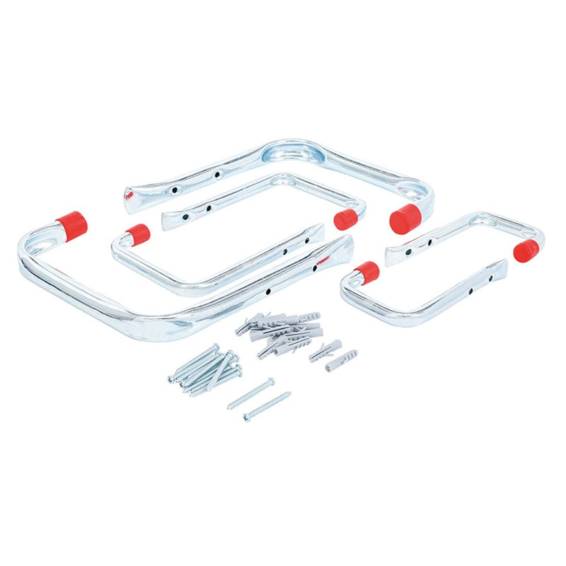 Set 6 Pezzi Ganci da Parete art.BGS88300 BIBA-RICAMBI
