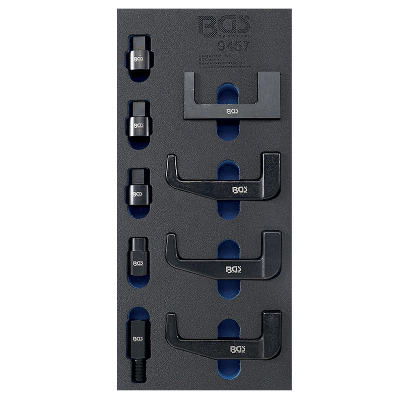 1/3 Modulo per Carrello: 8 Pezzi Estrattori per Iniettori e Adattatori BGS9457 BIBA-RICAMBI