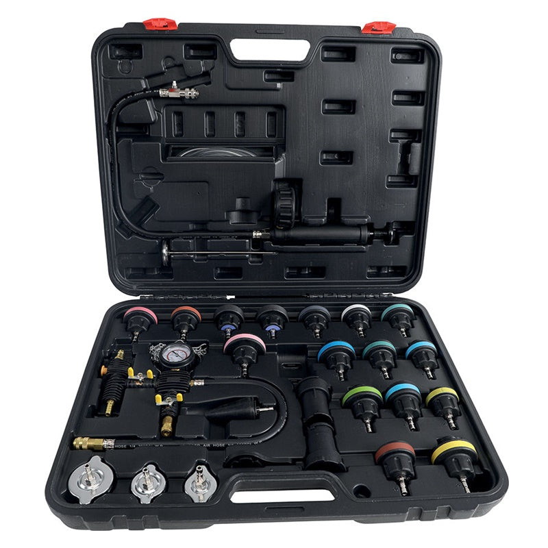 Set 27 Pezzi Tester per Pressione del Radiatore e Impianto di Raffreddamento art.BGS98098 BIBA-RICAMBI