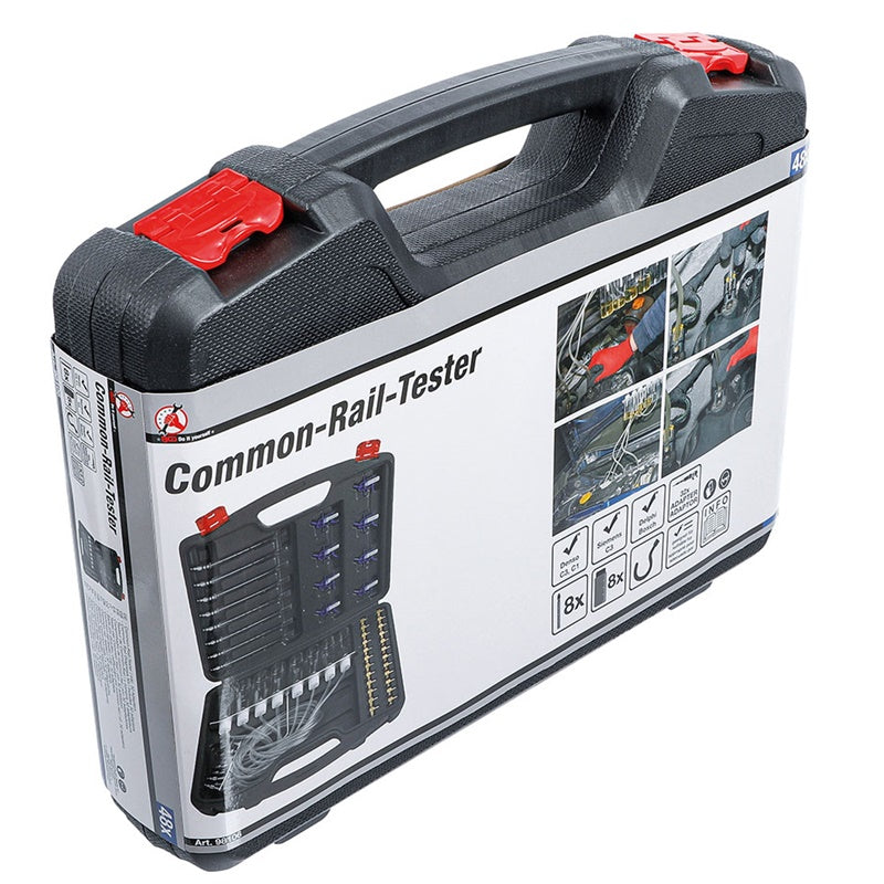 Tester per Common Rail Con 32 Adattatori BGS98106 BIBA-RICAMBI