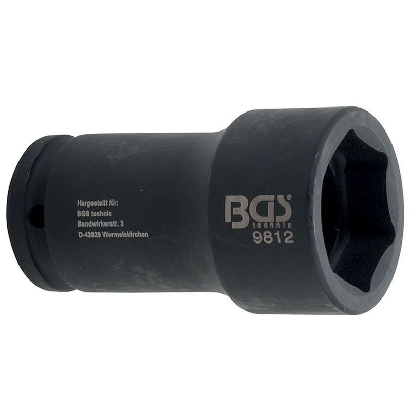 Bussole Impact Esagonali Lunghe Attacco 3/4" 38 mm BGS9812 BIBA-RICAMBI