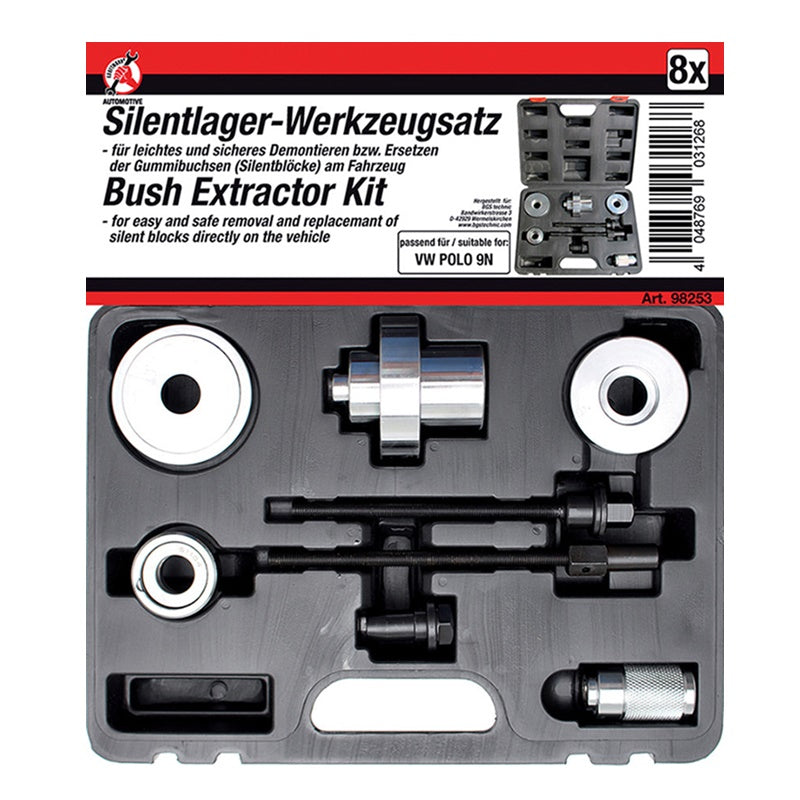 Kit Attrezzi per Boccolo per VW Polo 9N BGS98253 BIBA-RICAMBI