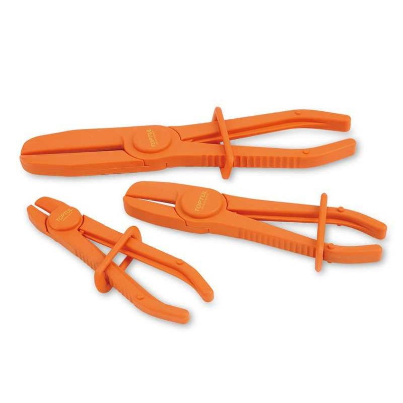 Pinze Stringitubo e Stringimanicotto 3 Pz Marca Toptul BIBA-RICAMBI