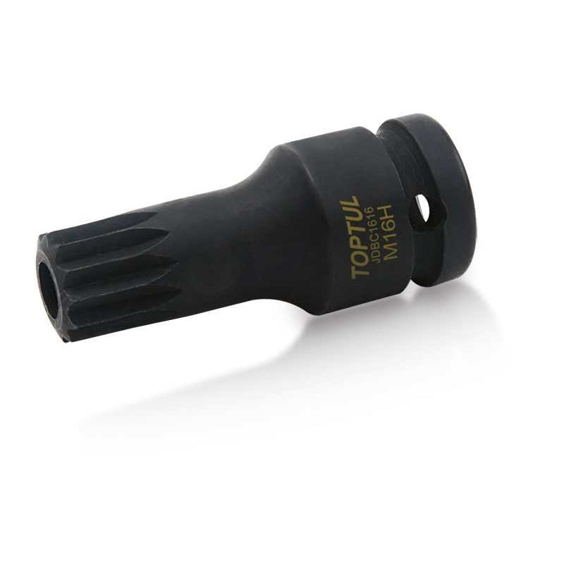 Bussola Profilo XZN per tappi Olio Motore Marca Toptul BIBA-RICAMBI