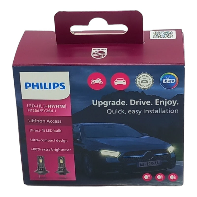 Philips Lampadine H7 Led Compatibile Per Smart Fortwo (451) dal 2007> PHILIPS