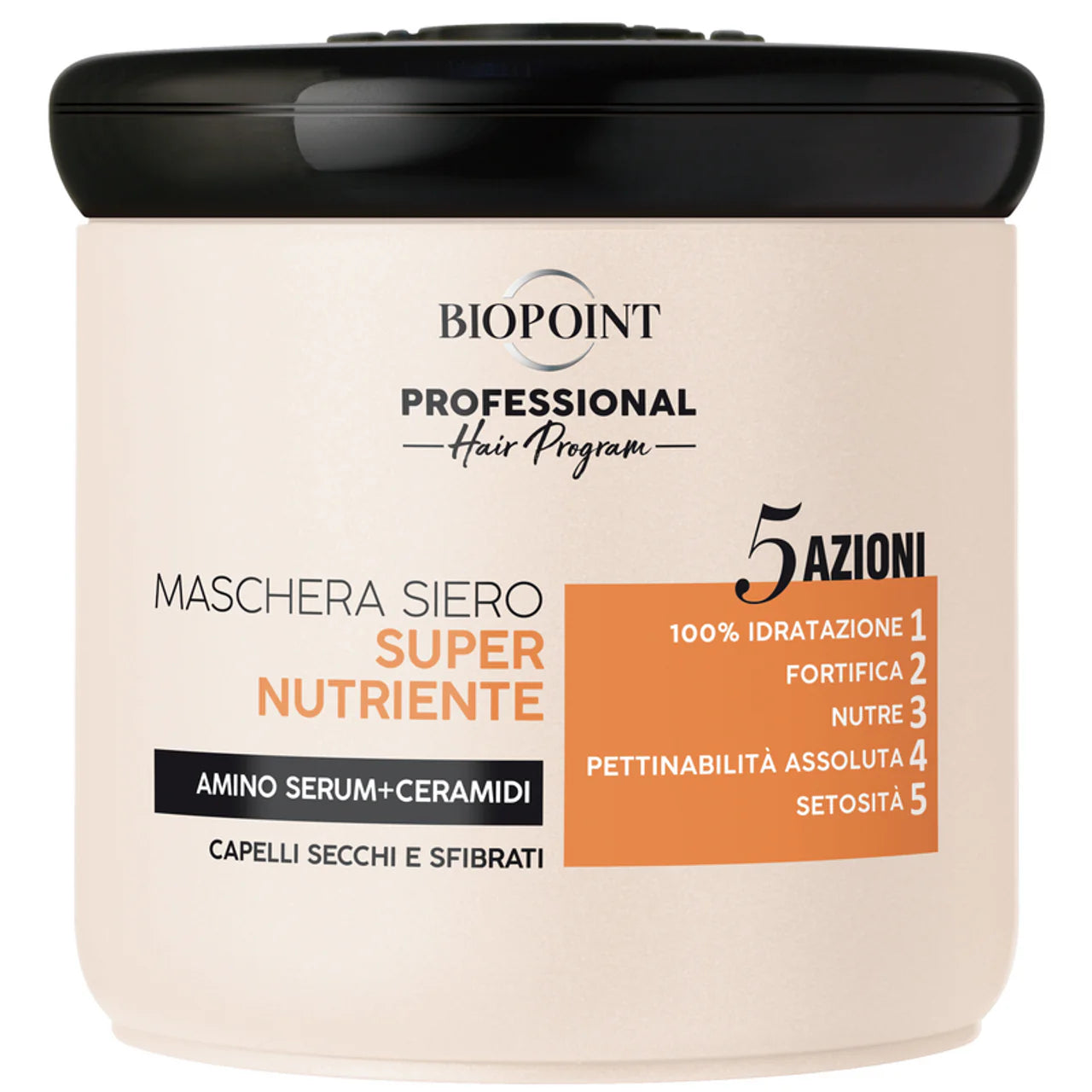 BIOPOINT PROFESSIONAL SUPER NUTRIENTE MASCHERA SECCHI 400 ML