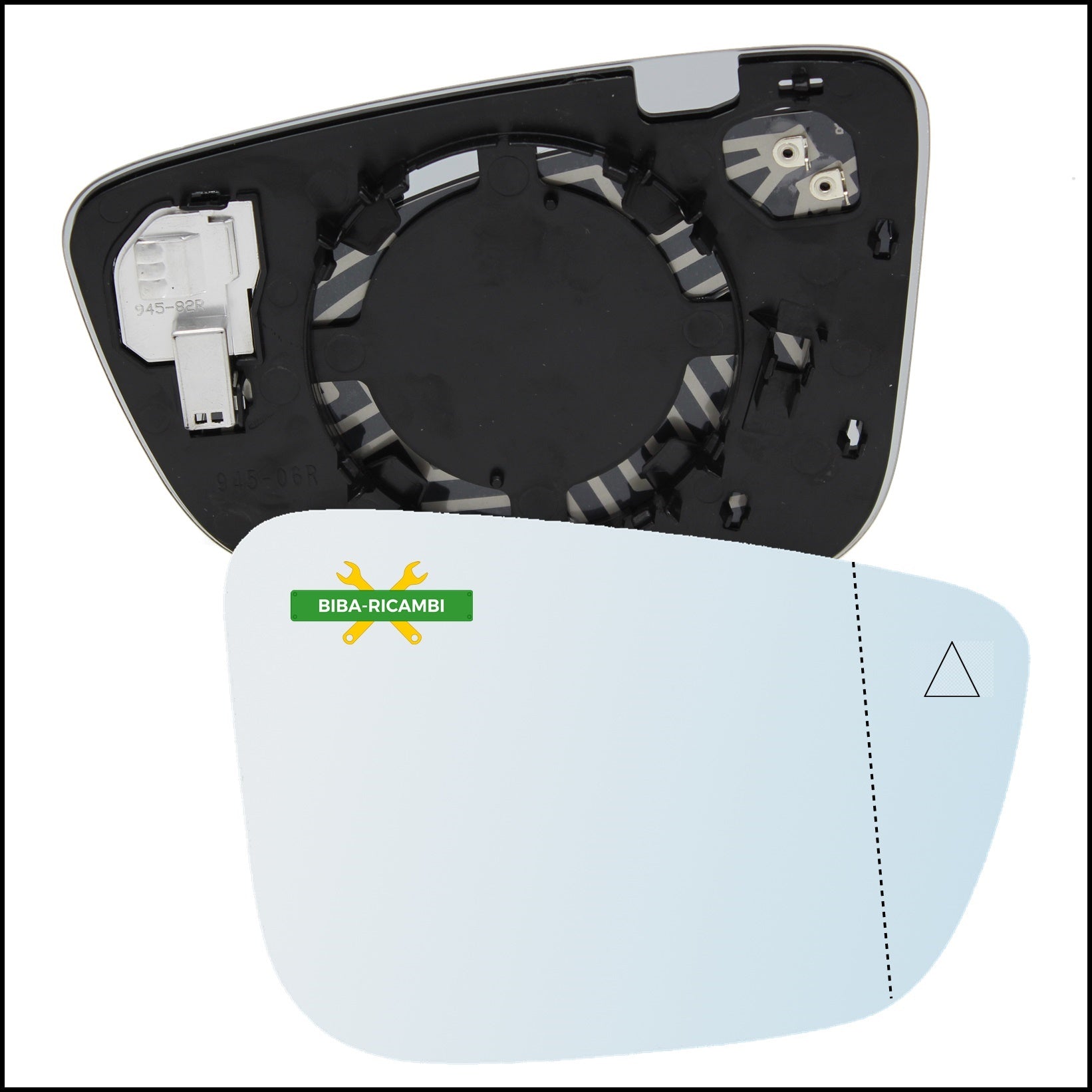 Piastra Specchio Retrovisore Blind Spot Lato Dx-Passeggero Per Bmw Serie 5 (G30,G31) 2016-2019 BIBA-RICAMBI