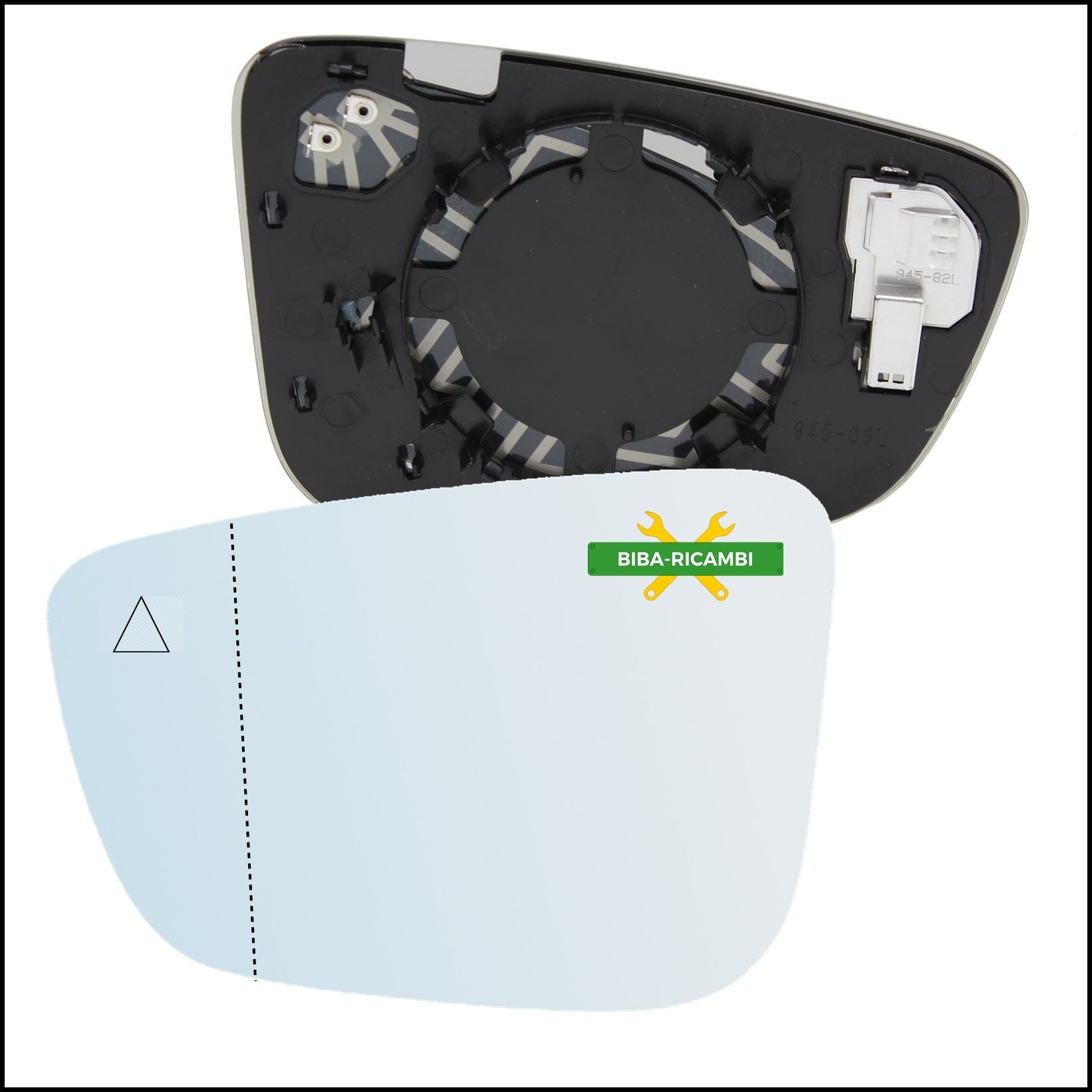 Piastra Specchio Retrovisore Blind Spot Lato Sx-Guidatore Per Bmw Serie 7 (G11) dal 2014> BIBA-RICAMBI