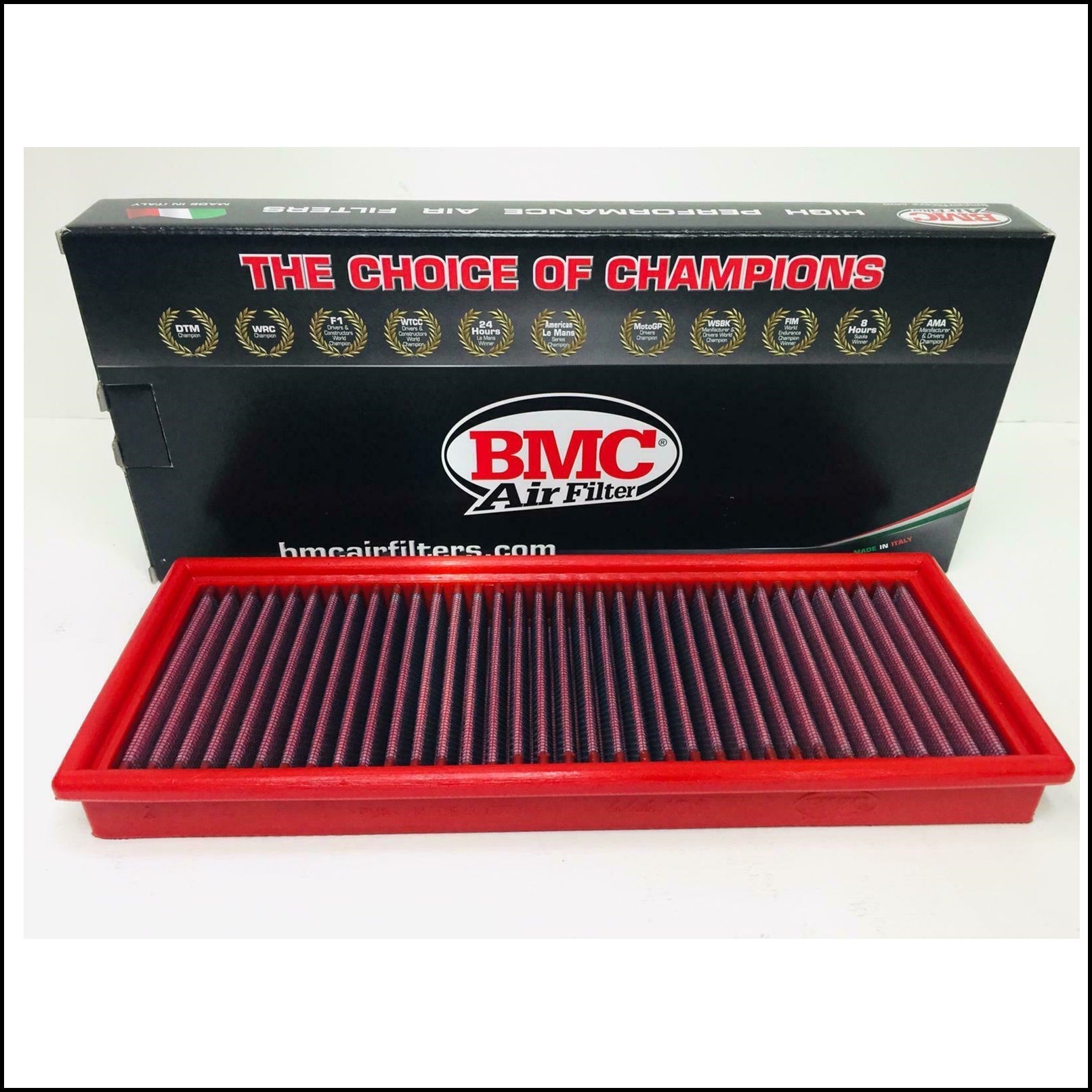 A. FILTRO ARIA SPORTIVO BMC art.FB444/01 BIBA-RICAMBI