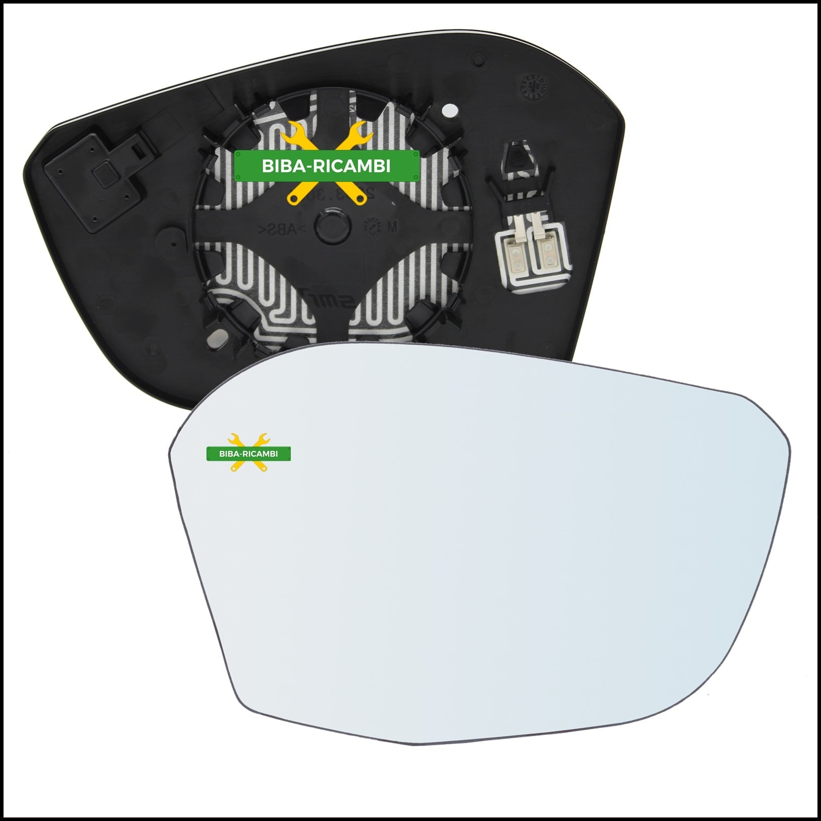 Piastra Retrovisore Termica Lato Dx-Passeggero Per Citroen C4 III (BA) dal 2020> BIBA-RICAMBI