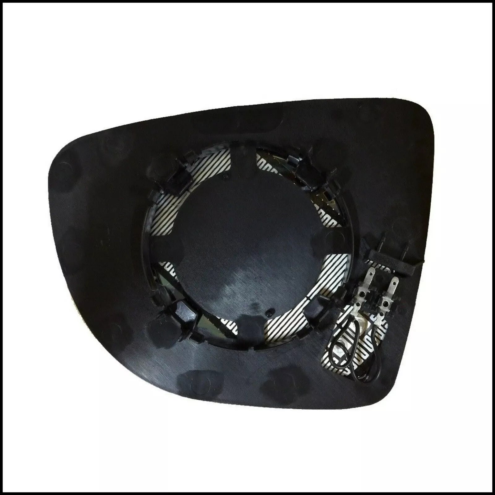 Piastra Specchio Retrovisore Termico Lato DX-Passeggero Per Renault Zoe dal 2012> BIBA-RICAMBI