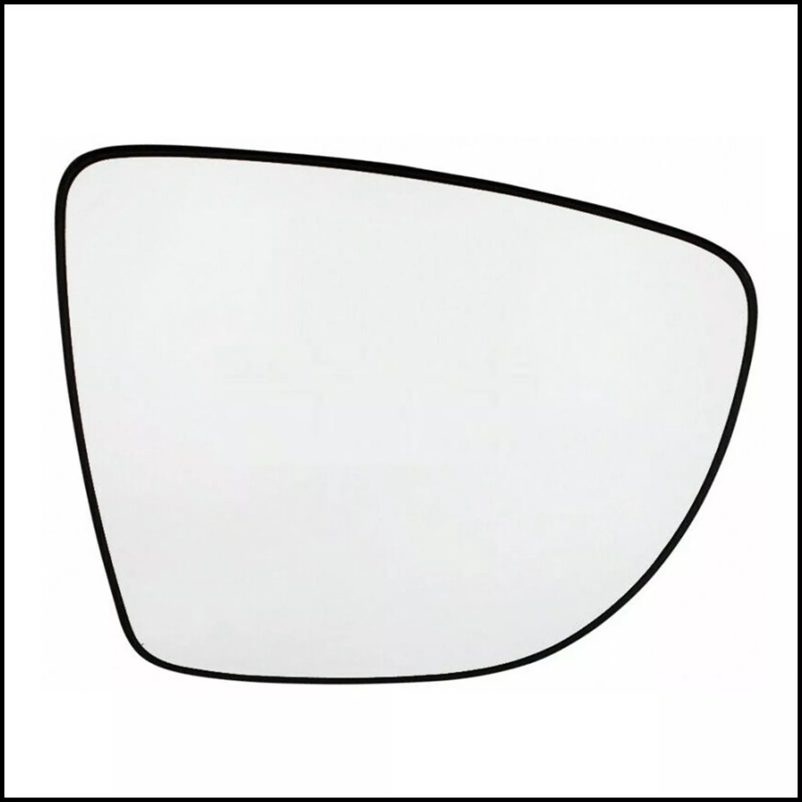 Piastra Specchio Retrovisore Termico Lato DX-Passeggero Per Renault Zoe dal 2012> BIBA-RICAMBI