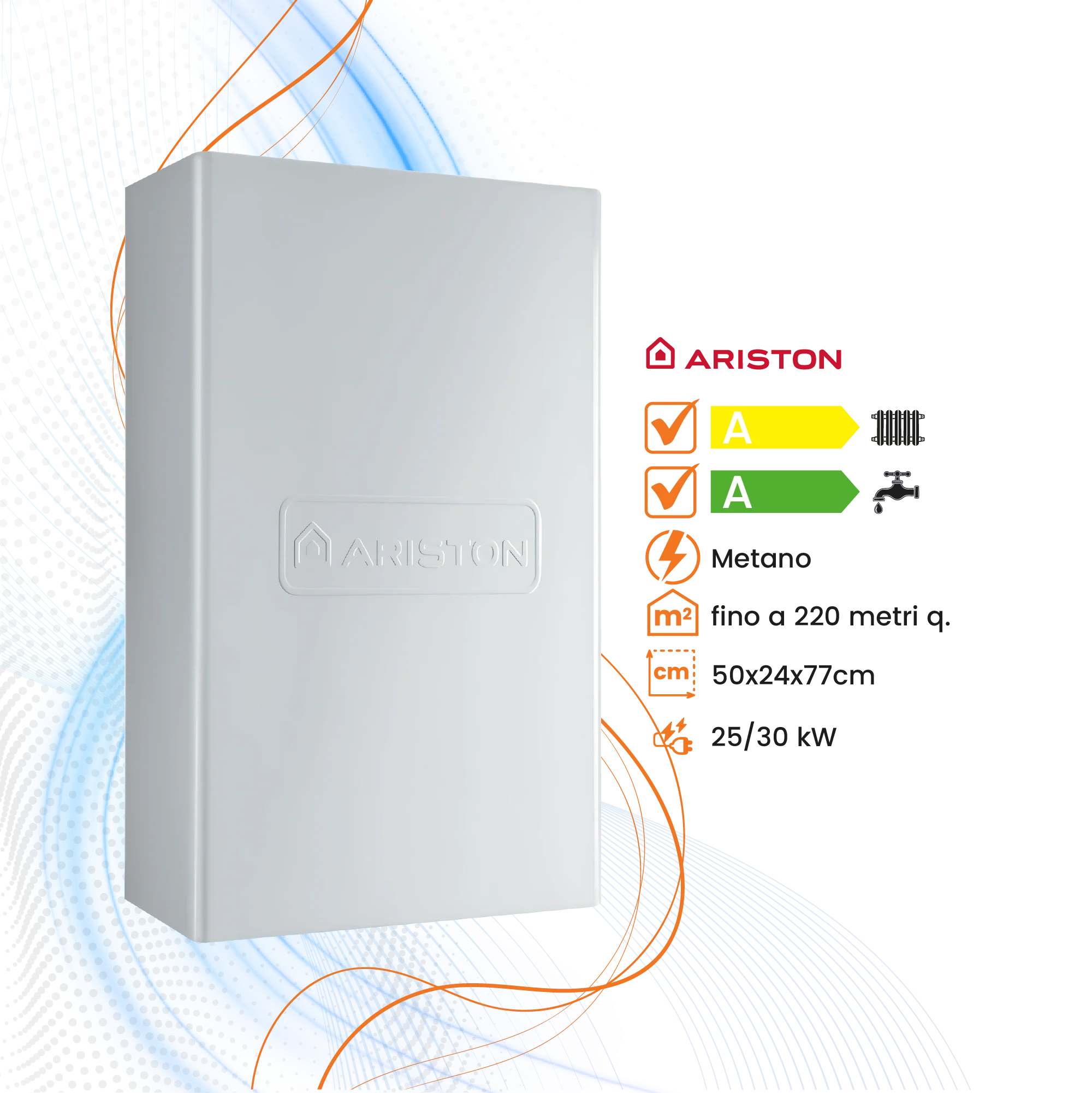 Caldaia Ariston Cares Premium Ext a Condensazione