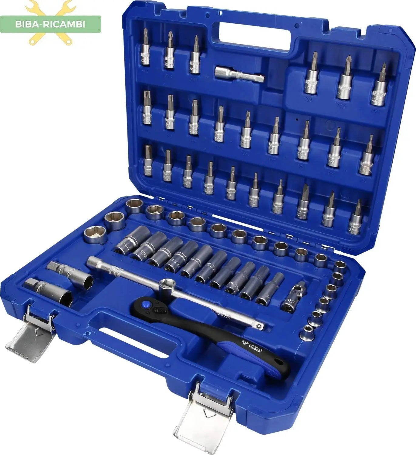 Chiavi A Bussola 3/8'' Brilliant Tools (61pzz) BIBA-RICAMBI
