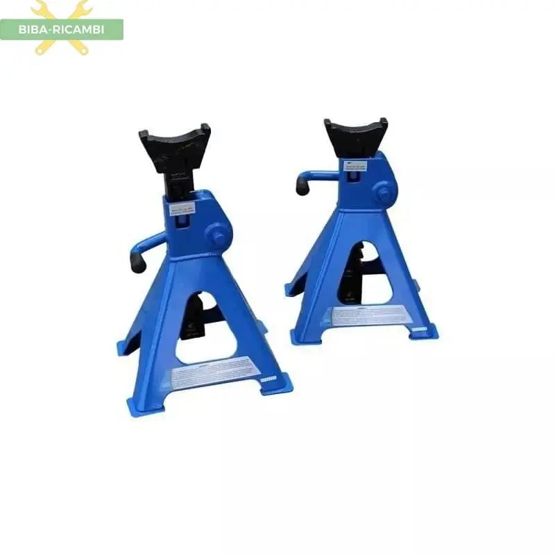 Coppia Di Cavalletti Sostegno Autovetture Cric 3T BIBA-RICAMBI