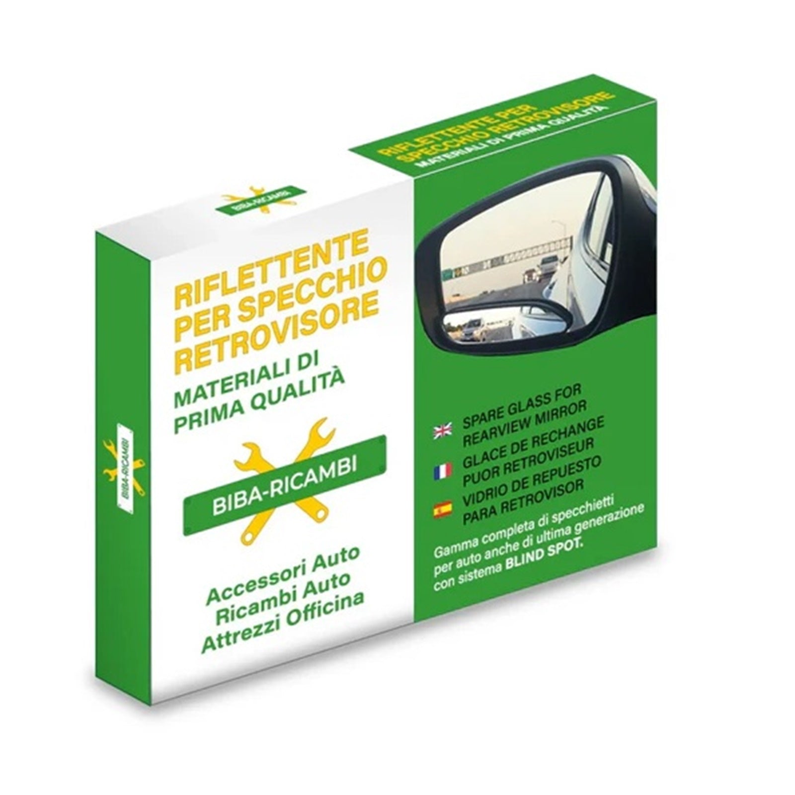 Vetro Retrovisore Lato DX-Passeggero Per Toyota PREVIA II (R3) dal 2000-2006