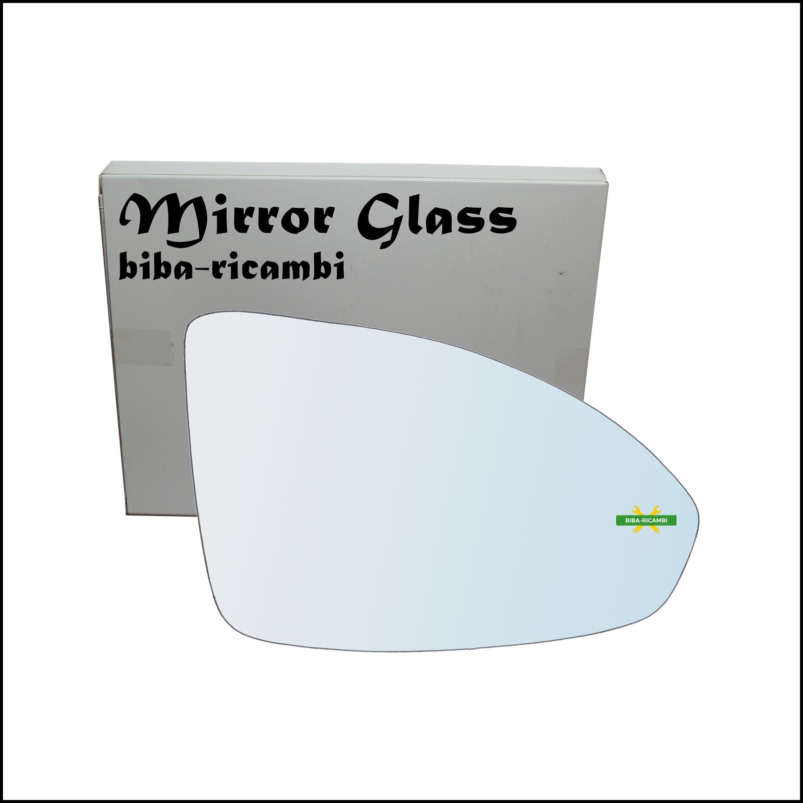 Vetro Specchio Retrovisore Cromato Lato Dx-Passeggero Per Chevrolet Cruze (J300) dal 2009> BIBA-RICAMBI