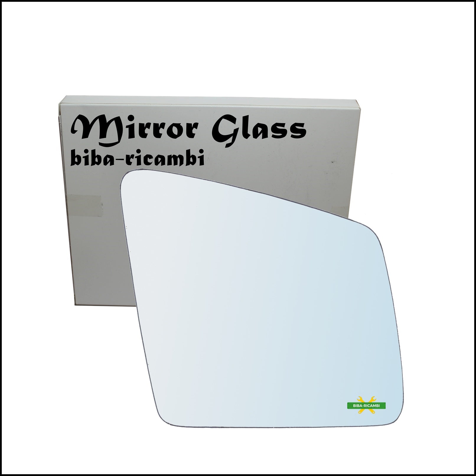 Vetro Specchio Retrovisore Cromato Lato Dx-Passeggero Per Mercedes Classe GL I (X164) solo dal 2011-2012 BIBA-RICAMBI