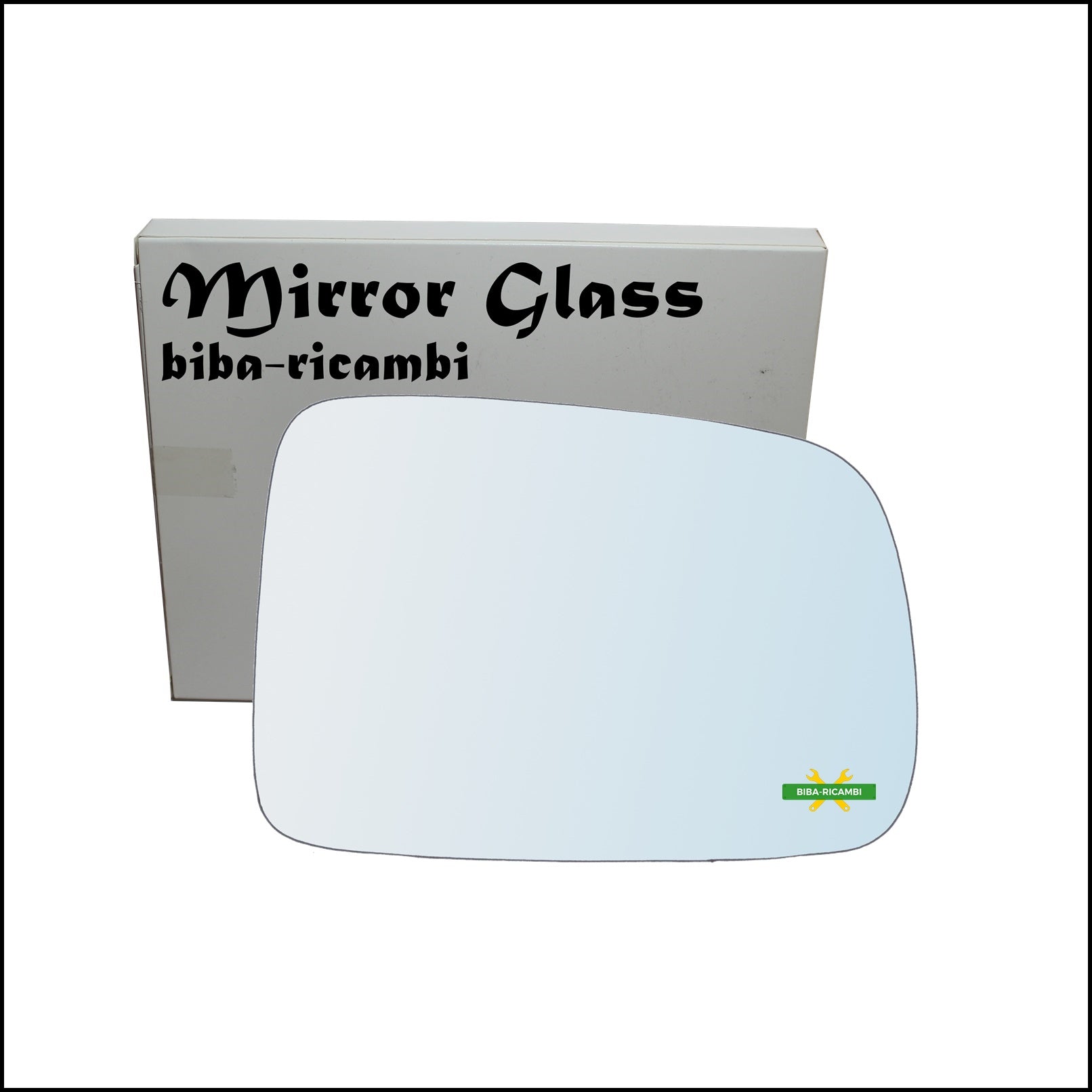 Vetro Specchio Retrovisore Cromato Lato Dx-Passeggero Per Honda CR-V I (RD) dal 1995-2002 BIBA-RICAMBI