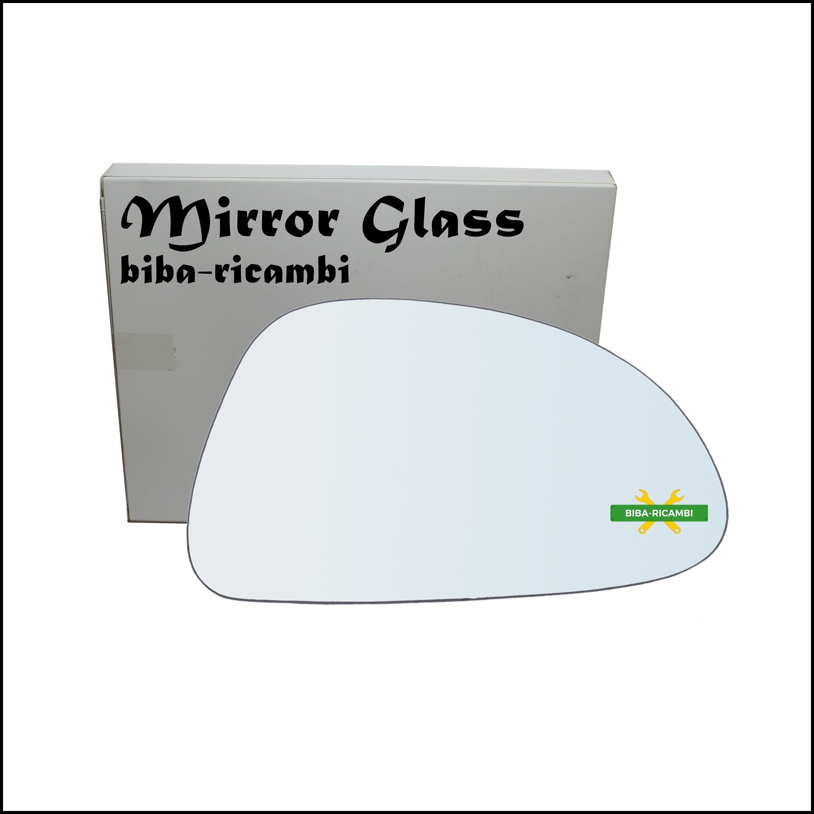 Vetro Specchio Retrovisore Lato Dx-Passeggero Per Suzuki Alto (FF) dal 2004-2009 BIBA-RICAMBI