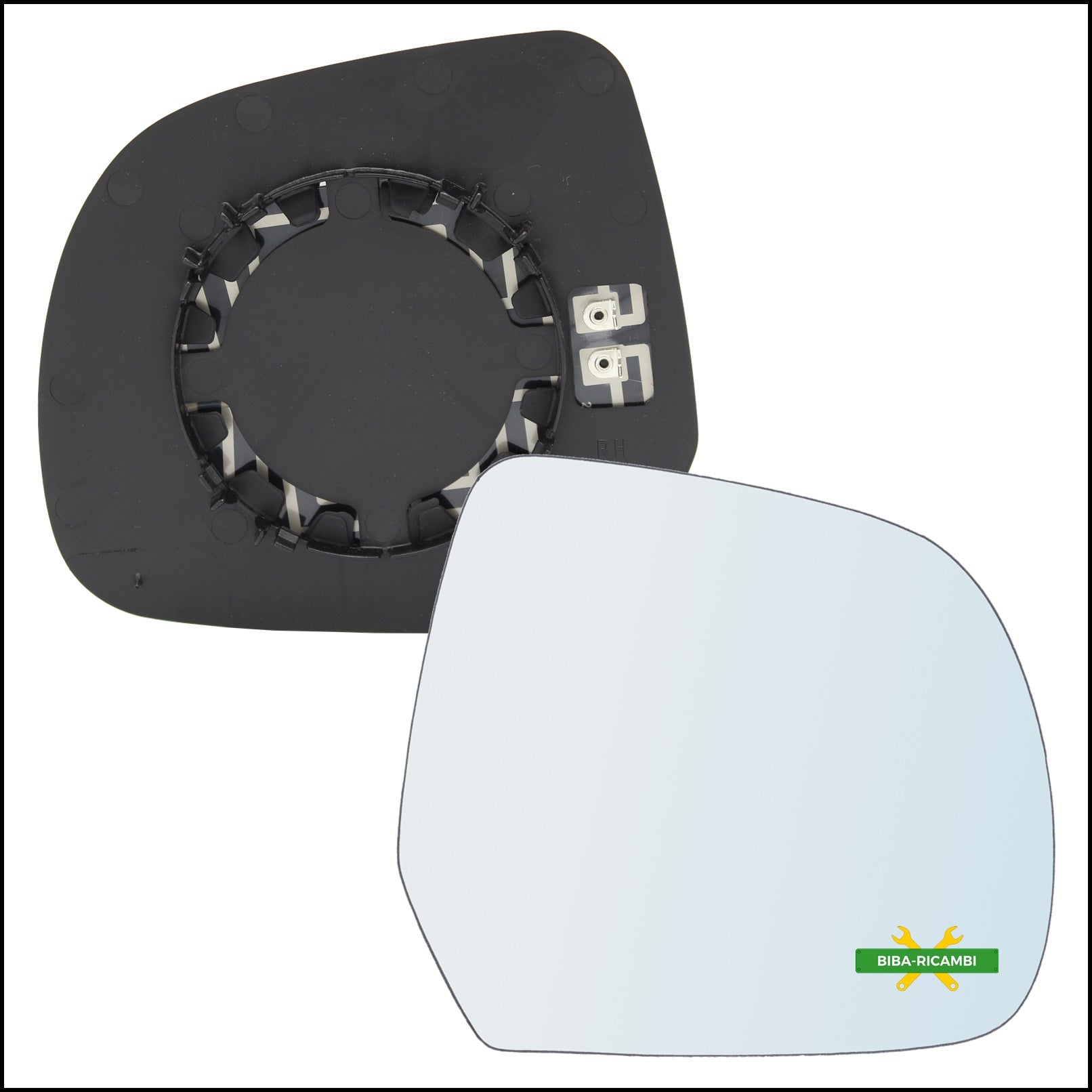 Piastra Retrovisore Termica Lato Dx-Passeggero Per Nissan Leaf I (ZE0) dal 2010> BIBA-RICAMBI