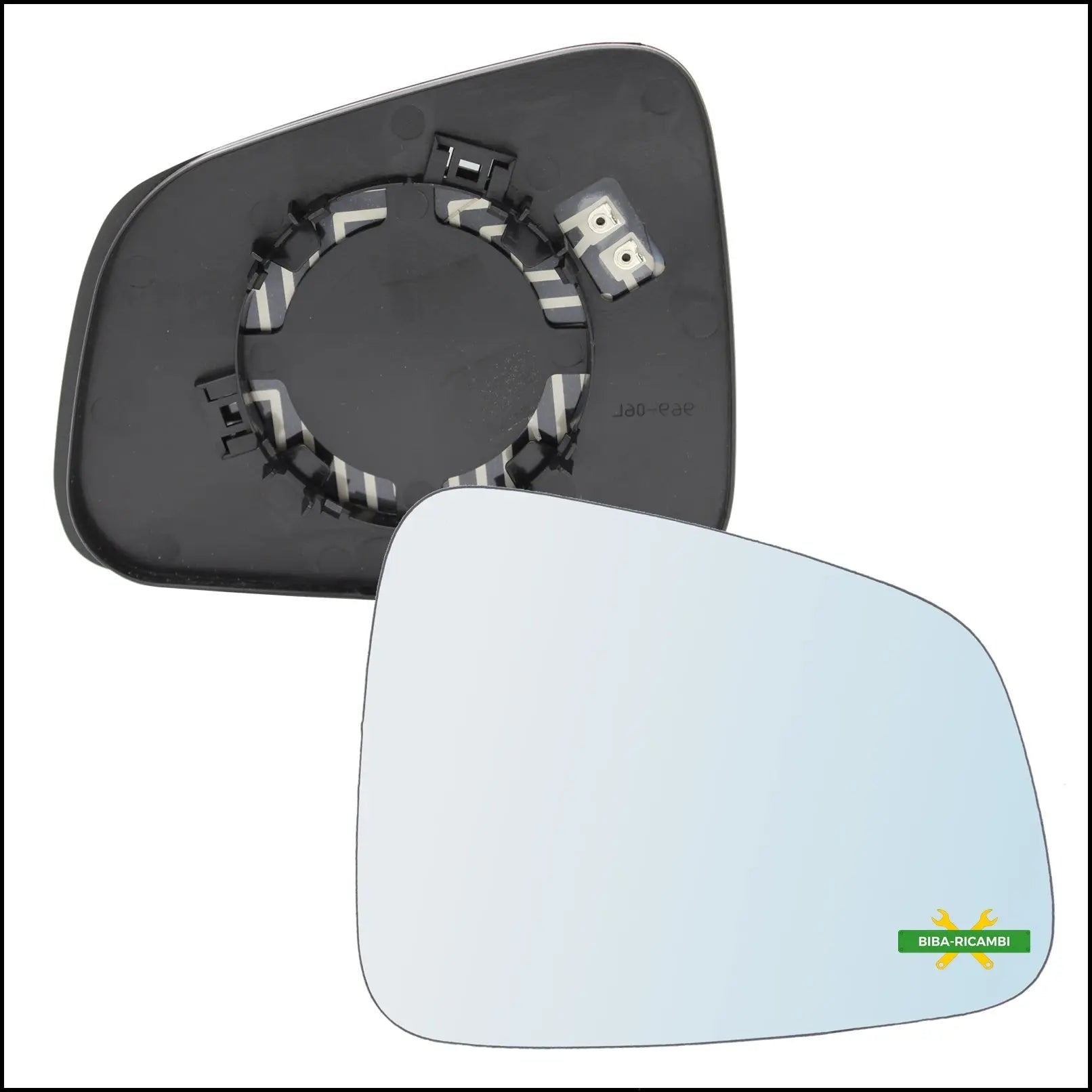 Piastra Specchio Retrovisore Termica Lato Dx-Passeggero Per Opel Mokka (J13) dal 2012> BIBA-RICAMBI