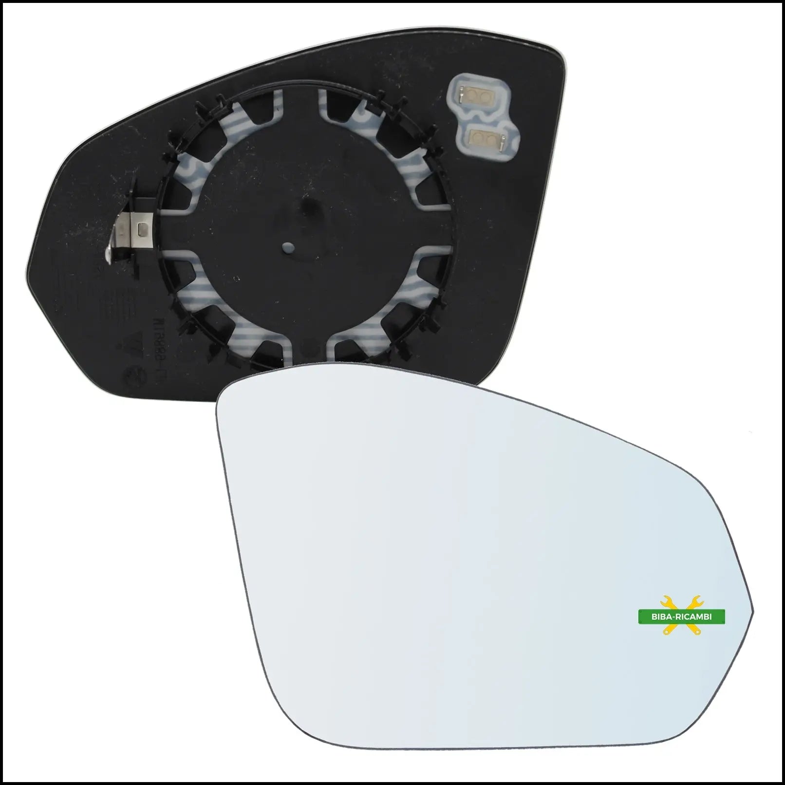 Piastra Specchio Retrovisore Termica Lato Dx-Passeggero Per Skoda Fabia IV (PJ3) dal 2021> BIBA-RICAMBI