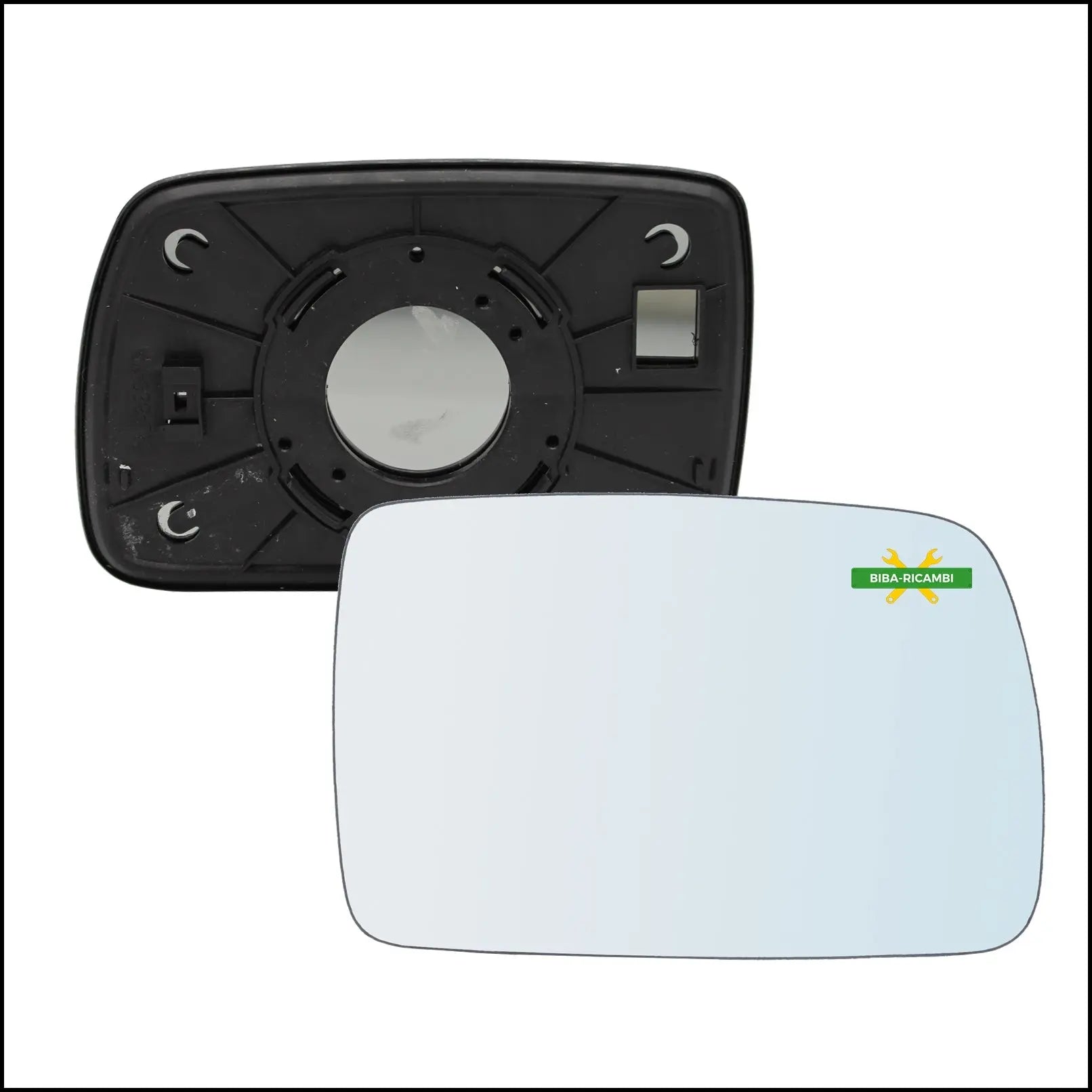 Piastra Specchio Retrovisore Lato Dx-Passeggero Per Kia Picanto I (SA) dal 2004> BIBA-RICAMBI