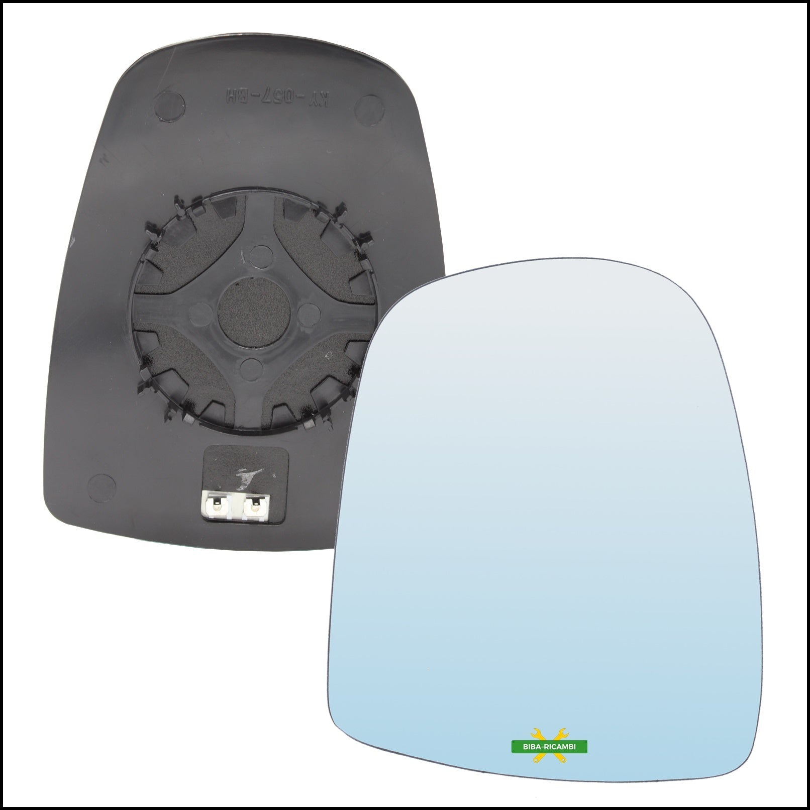 Piastra Specchio Retrovisore Termica Lato Dx-Passeggero Per Renault Trafic II (JL) dal 2001> BIBA-RICAMBI