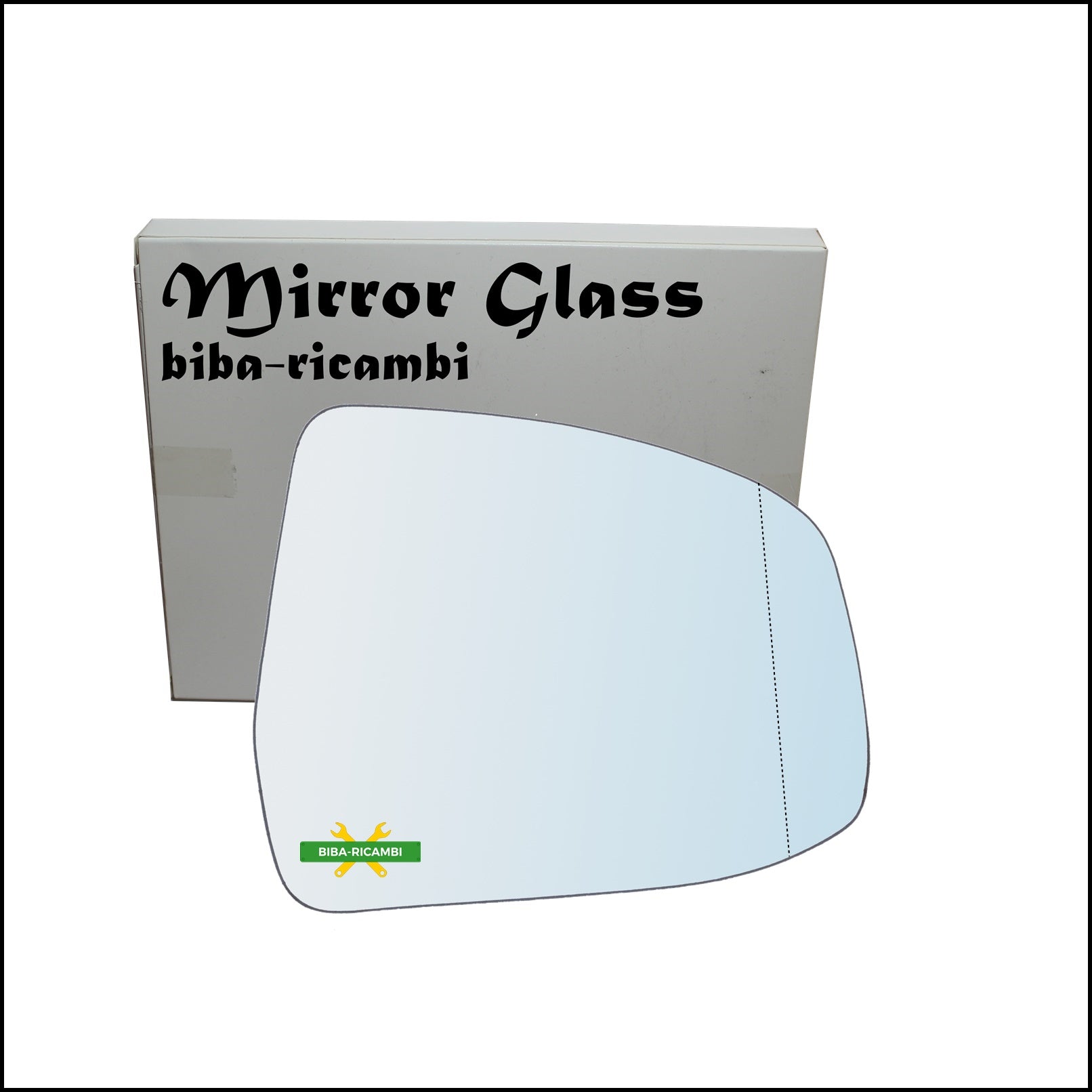 Vetro Specchio Retrovisore Asferico Lato Dx-Passeggero Per Ford Focus II (DA) solo dal 2007-2013 BIBA-RICAMBI