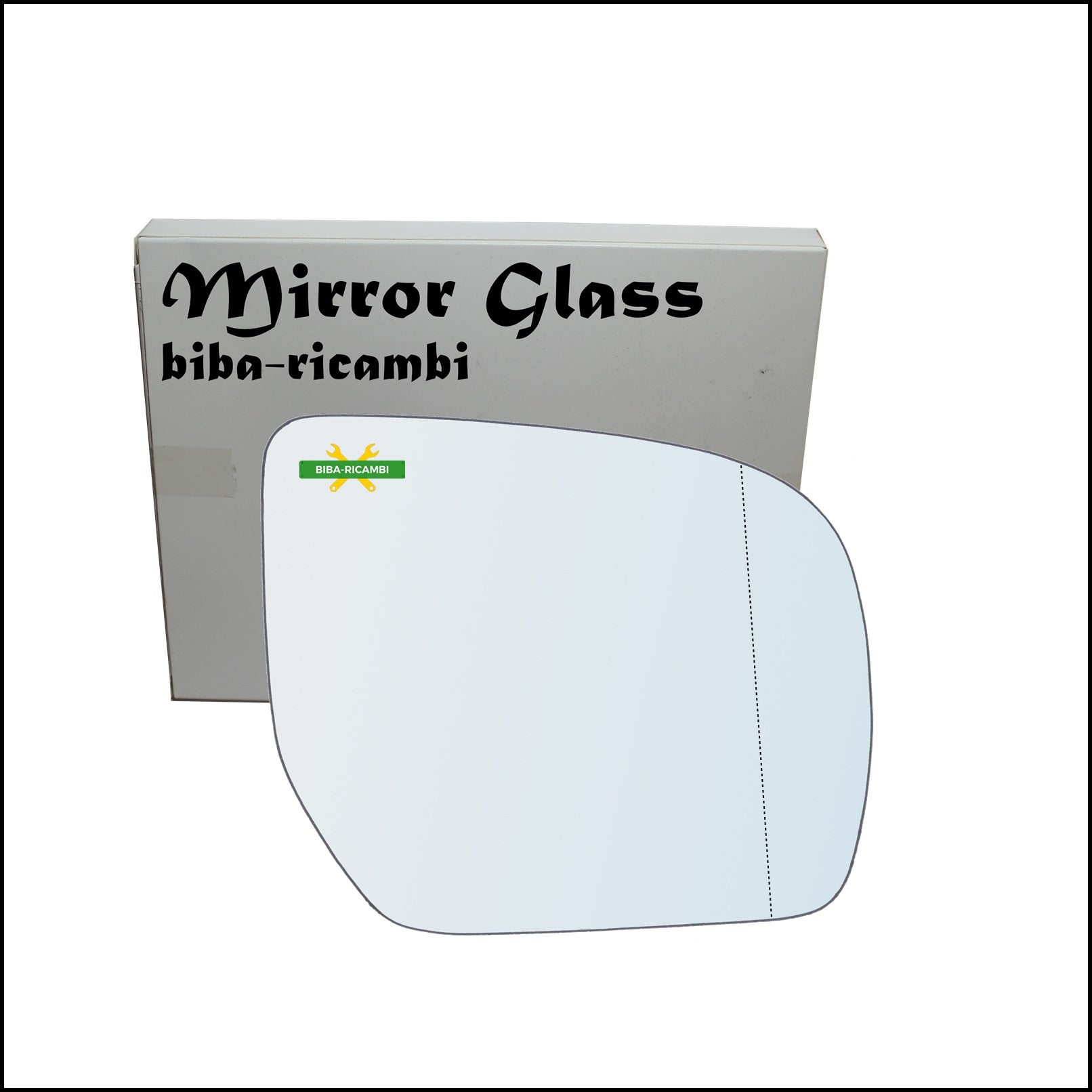 Vetro Specchio Retrovisore Asferico Lato Dx-Passeggero Per Subaru Impreza (GR, GH, G3) dal 2008-2011 BIBA-RICAMBI