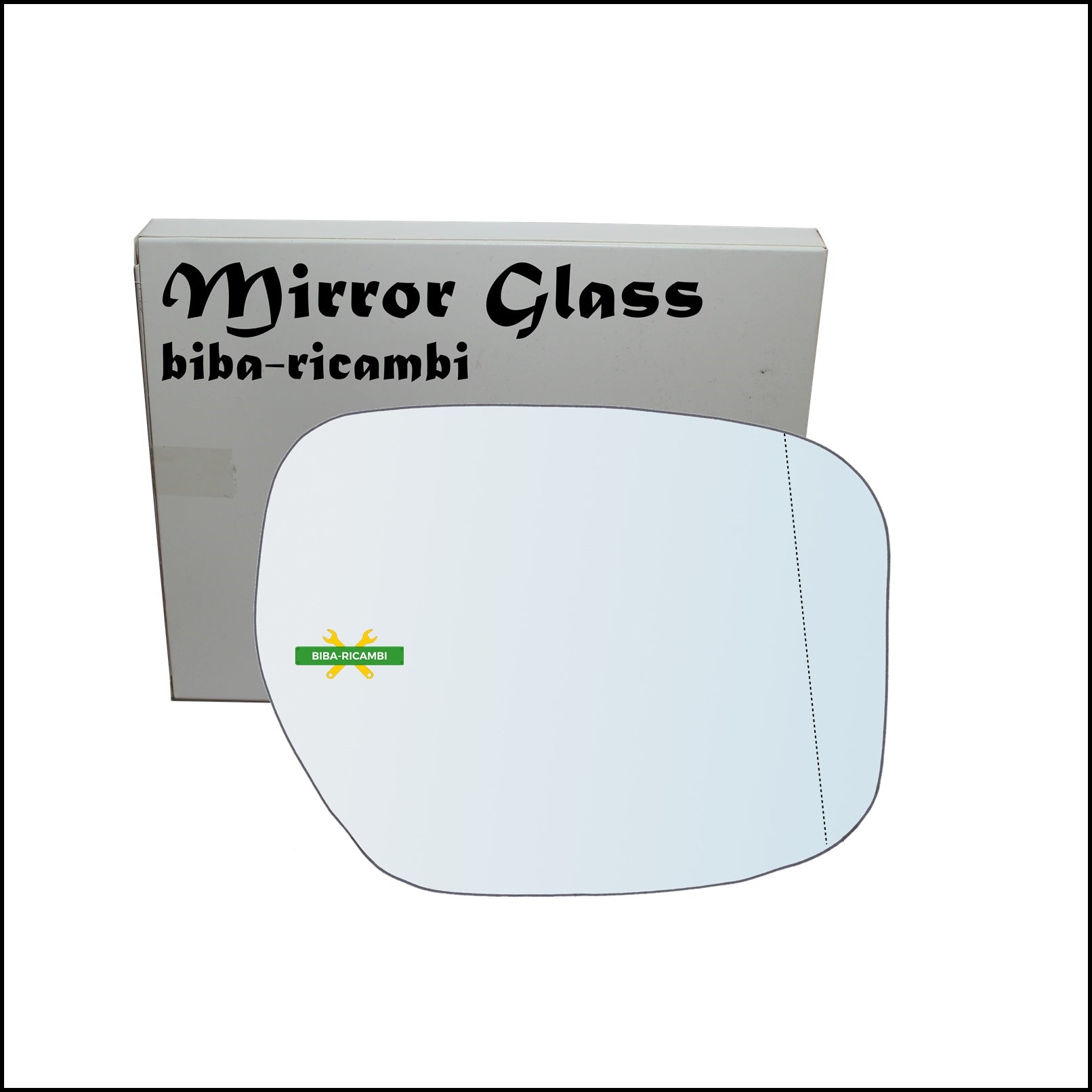 Vetro Specchio Retrovisore Asferico Lato Dx-Passeggero Per Honda City dal 2008> BIBA-RICAMBI