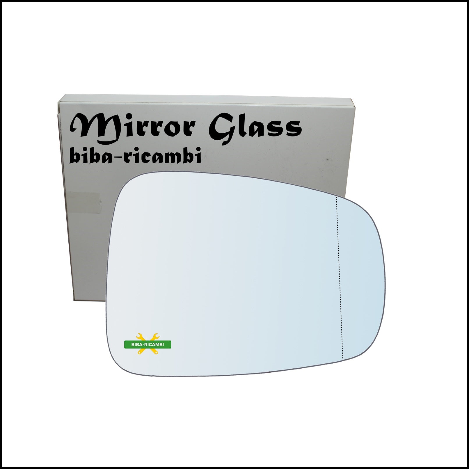 Vetro Specchio Retrovisore Asferico Lato Dx-Passeggero Per Citroen C8 Restyling solo dal 2008> BIBA-RICAMBI