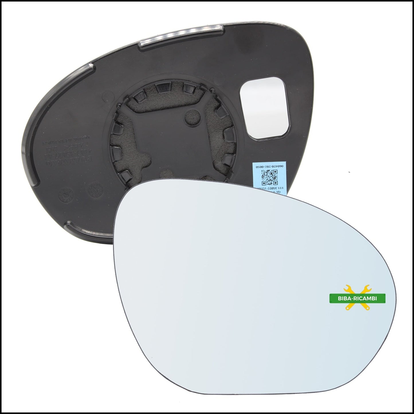 Piastra Retrovisore Termica Lato Dx-Passeggero Per Nissan Cube (Z12) solo dal 2008-2013 BIBA-RICAMBI