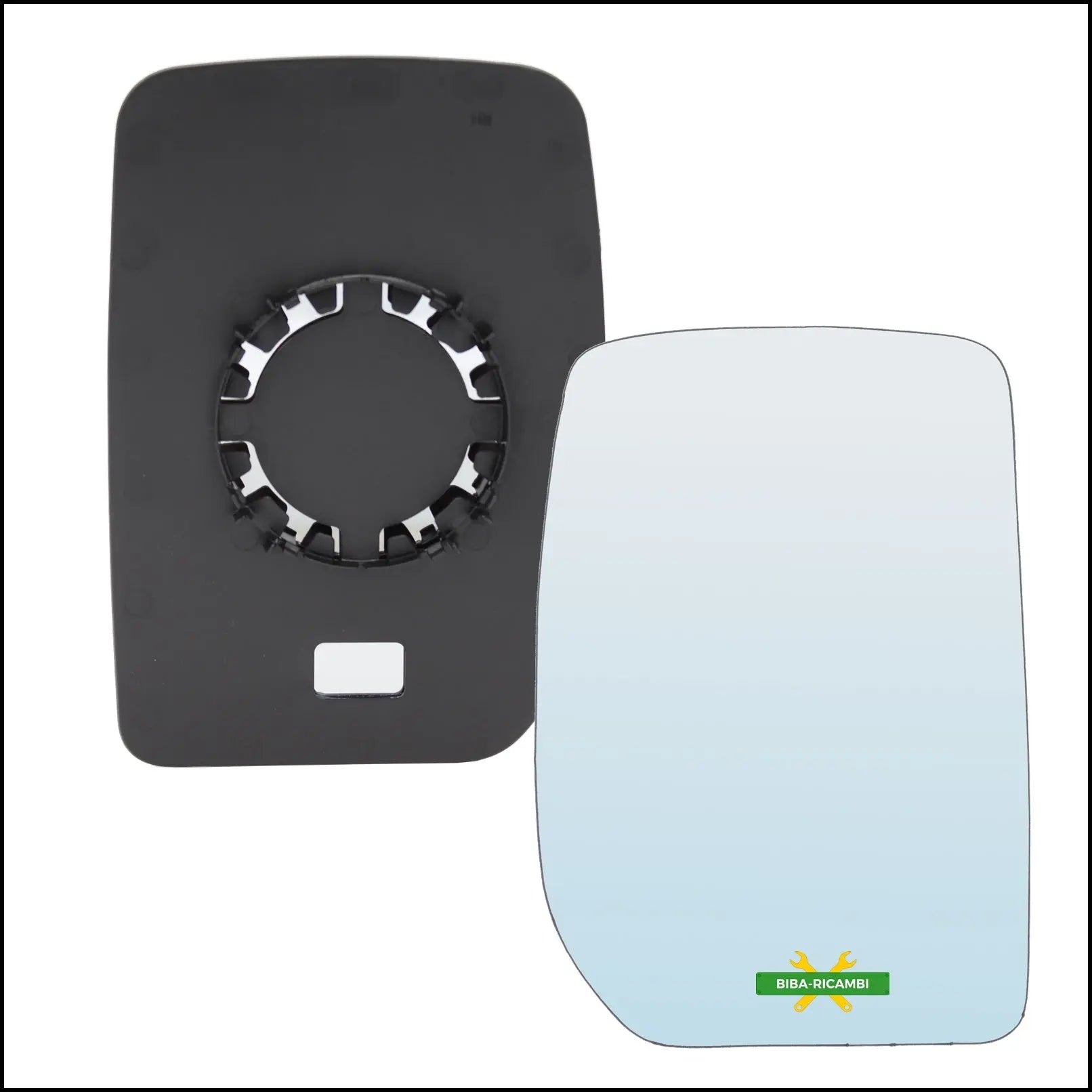 Piastra Superiore Retrovisore Lato Dx-Passeggero Per Ford Transit II dal 2000-2006 BIBA-RICAMBI