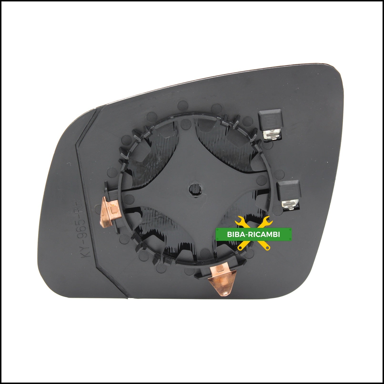 Piastra Retrovisore Asferica Termica Lato Dx-Passeggero Per Mercedes Classe C (W204,S204) solo dal 2007-2011 BIBA-RICAMBI