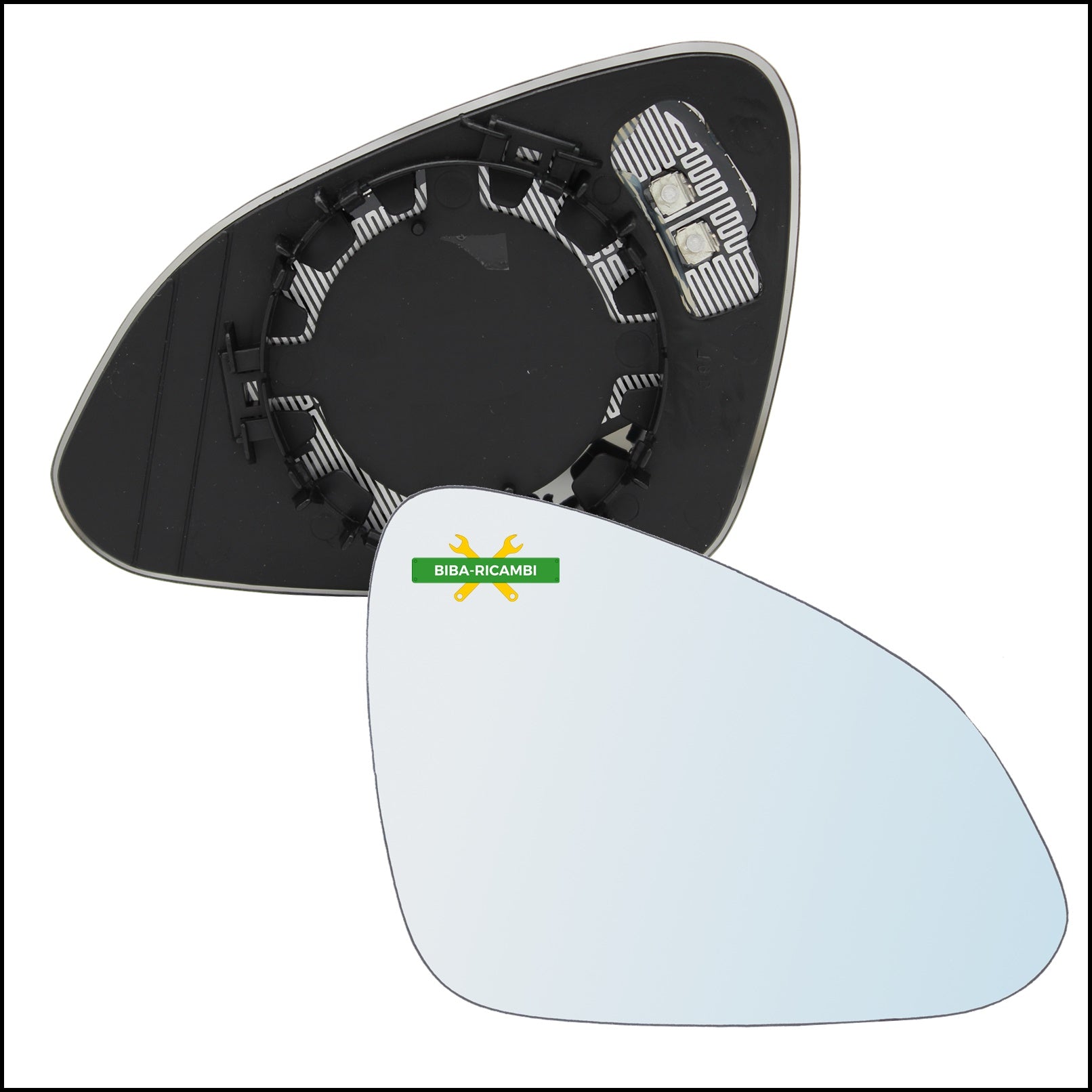 Piastra Retrovisore Termica Lato Dx-Passeggero Per Opel Insignia A (G09) dal 2008-2017 BIBA-RICAMBI