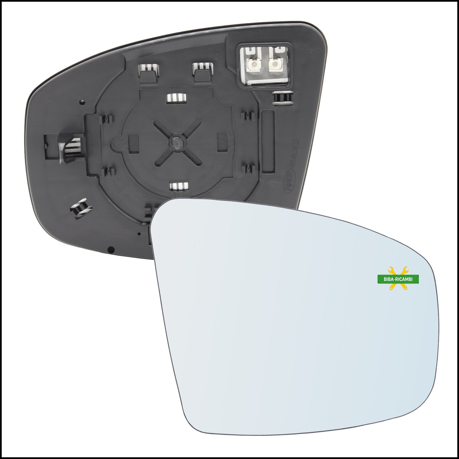 Piastra Retrovisore Termica Lato Dx-Passeggero Per Nissan Murano II (Z51) dal 2007-2014 BIBA-RICAMBI