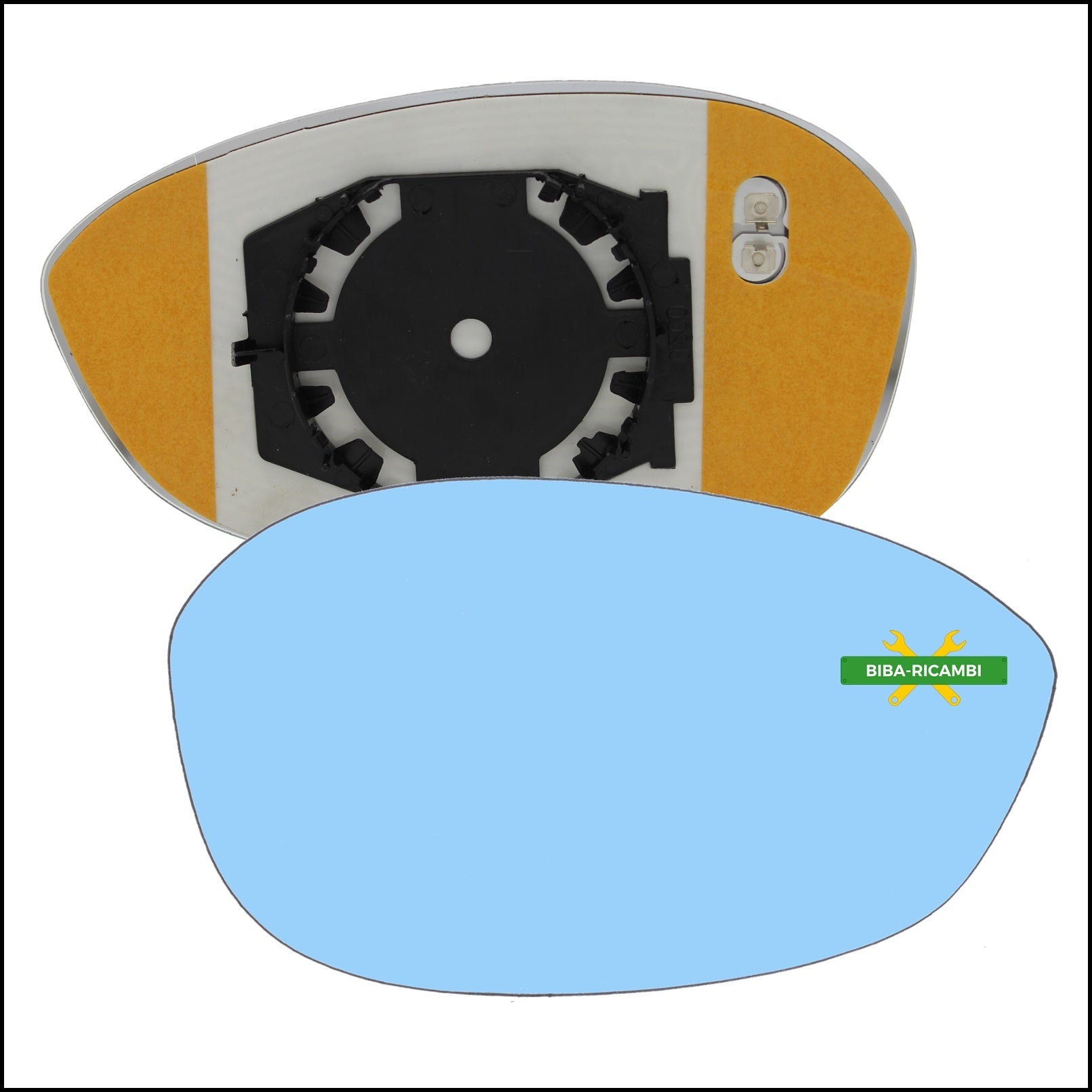 Piastra Retrovisore Termica Lato Dx-Passeggero Per Alfa Romeo Spider II (939) dal 2006-2011 BIBA-RICAMBI