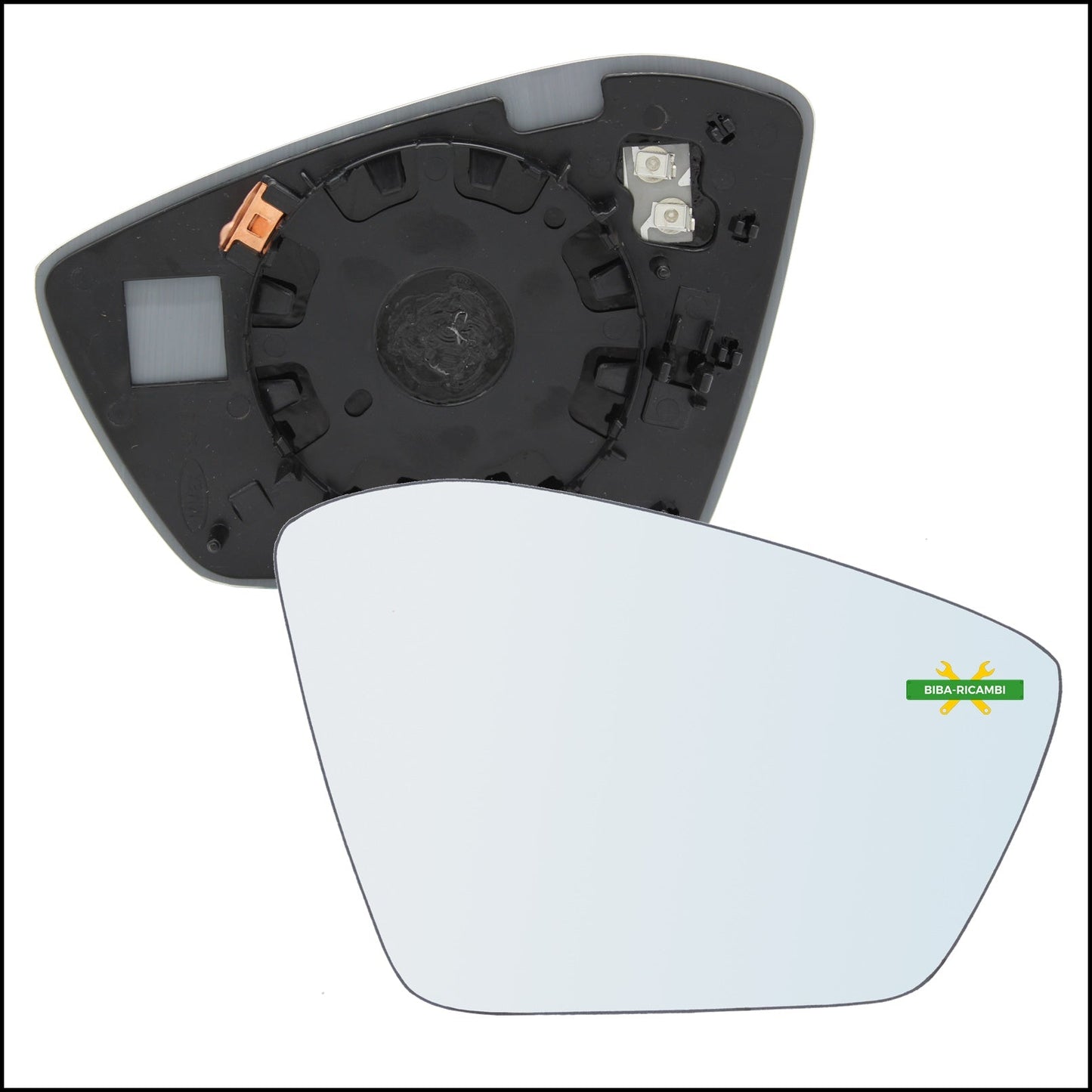 Piastra Retrovisore Termica Lato Dx-Passeggero Per Skoda Kamiq (NW4) dal 2019> BIBA-RICAMBI