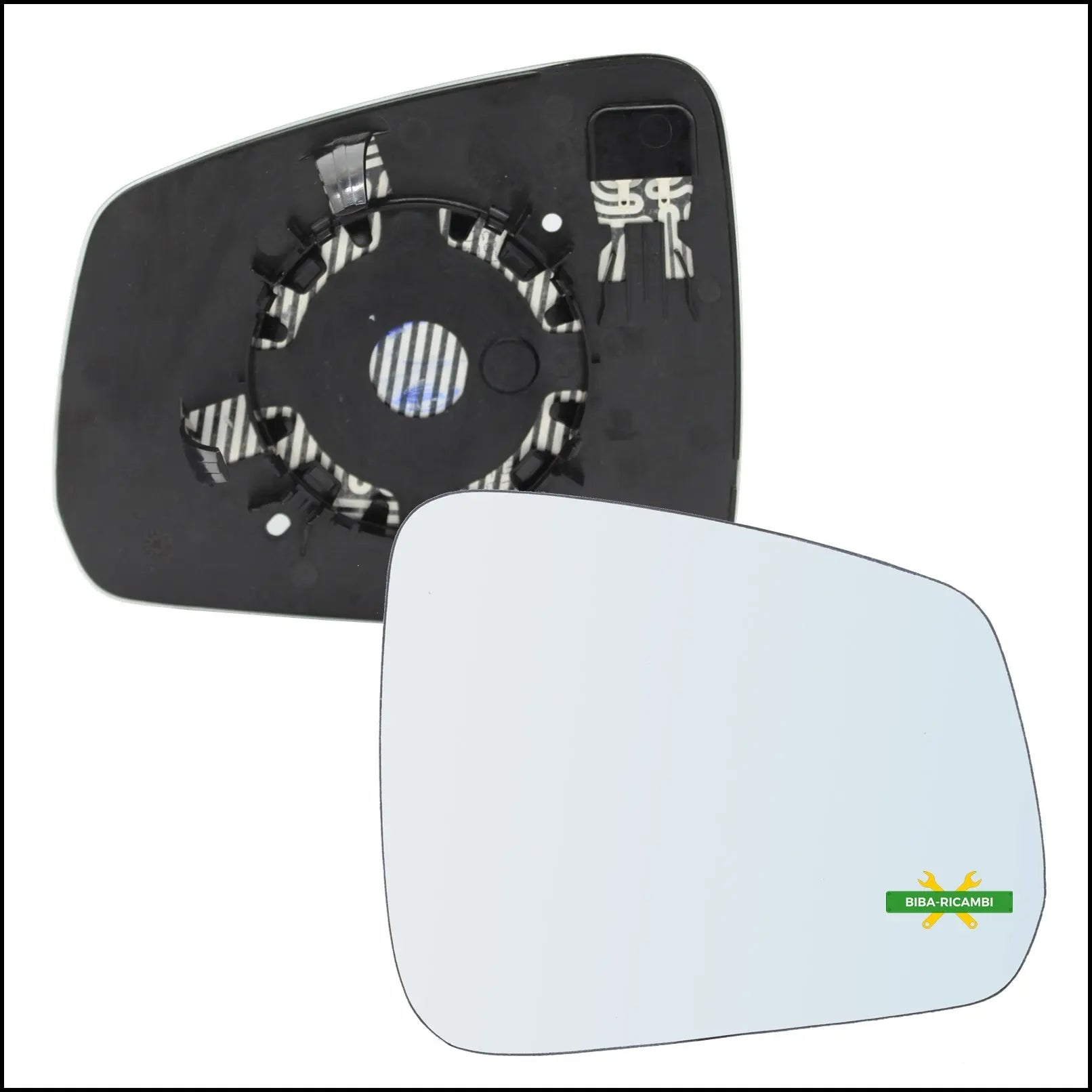Piastra Specchio Retrovisore Termica Lato Dx-Passeggero Per Volkswagen Caddy V (SBA, SBH) dal 2020> BIBA-RICAMBI
