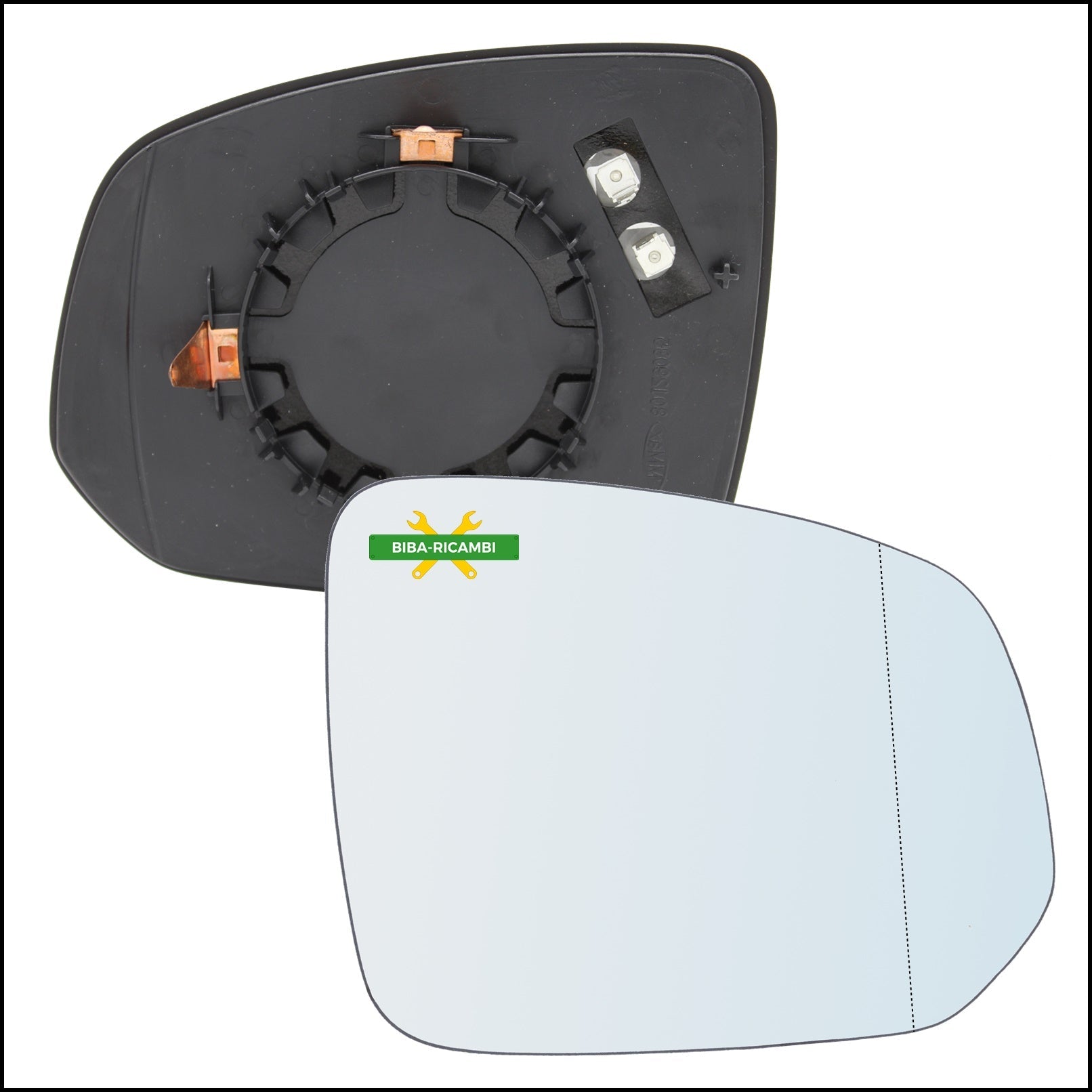 Piastra Retrovisore Termica Asferica Lato Dx-Passeggero Per Volvo XC90 II (256) dal 2014> BIBA-RICAMBI